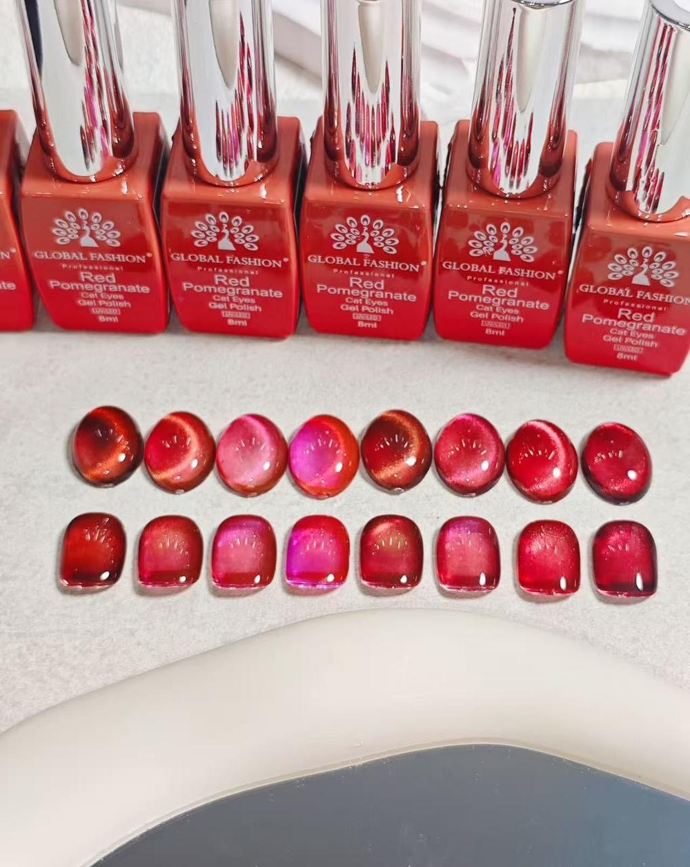 Кошачий глаз гранат