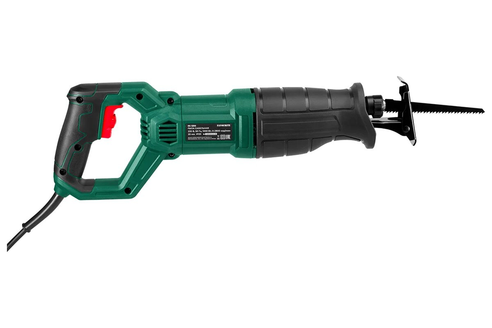 Пила сабельная FAVOURITE RS 1200 1200Вт (160001200)