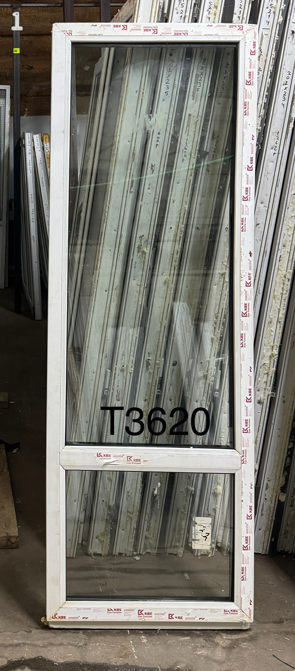 Окно Пластиковое Б/У 187(в) х 55(ш)