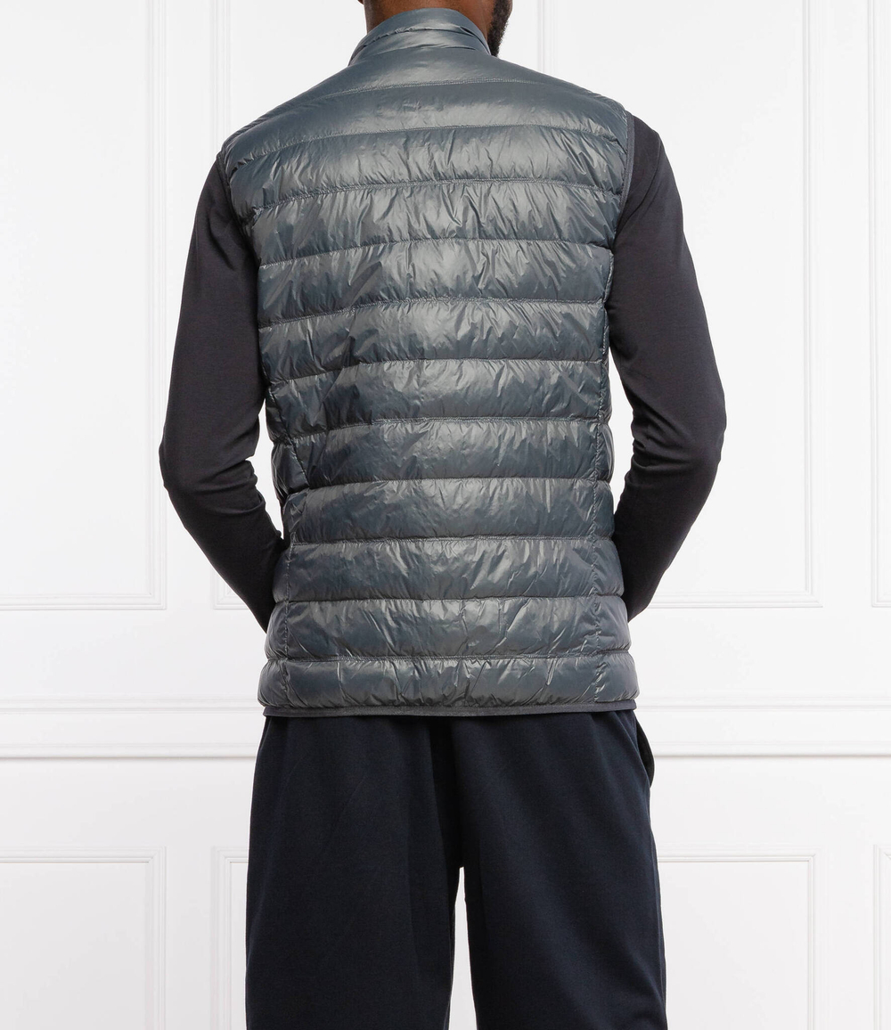 пуховая безрукавка EA7 - графитовый(8NPQ01 PN29Z)