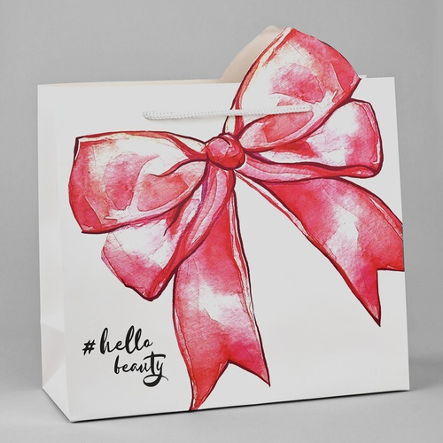 Пакет подарочный "Подарок" 25х26х10 см