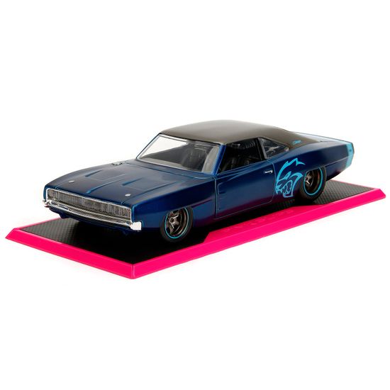 Модель Машинки 1:24 Pink Slips 1968 Dodge Charger Widebody