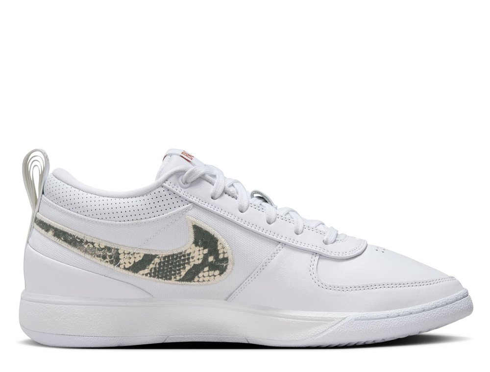 Баскетбольные кроссовки Nike Book 1 "Rattlesnake" White/Light Orewood Brown-Burnt Sunrise-Black