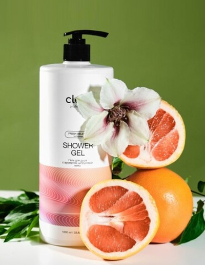 MARIEE Гель для душа CLERO Professional Цитрусовый микс, 1л