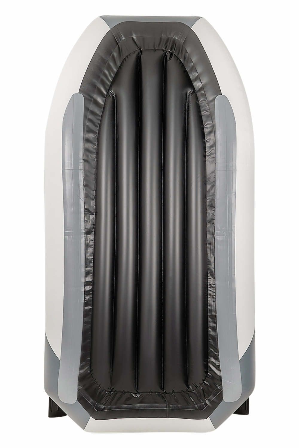 YACHTMAN-260 МНД НАДУВНОЕ ДНО (Яхтман) белый-серый (лодка ПВХ с усилением)