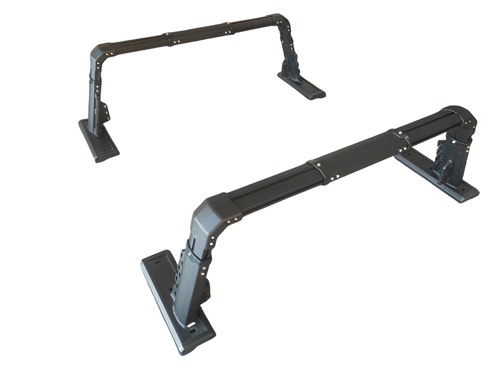 Силовой каркас-кунг Baja Racing (тип А) с 2-мя малыми раздвижными боковыми панелями Mitsubishi L200, Isuzu D-MAX, Nissan Navara