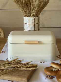 Хлебница Irmel 30х20х16 см, молочная