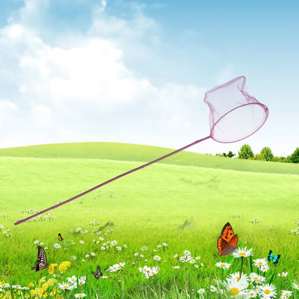 Сачок для бабочек «Яркое лето» 115 см d-24 см