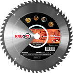 Пильный диск KRUGO 350x3,4/2,4x56Tx30mm, WA350056