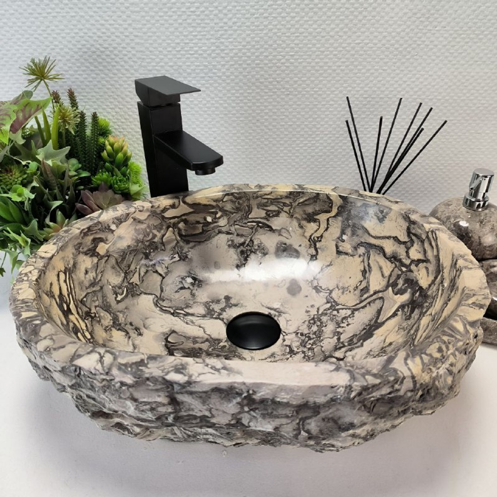 Раковина из мрамора Erozy Doreng EM-62767 (48*37*15) 117