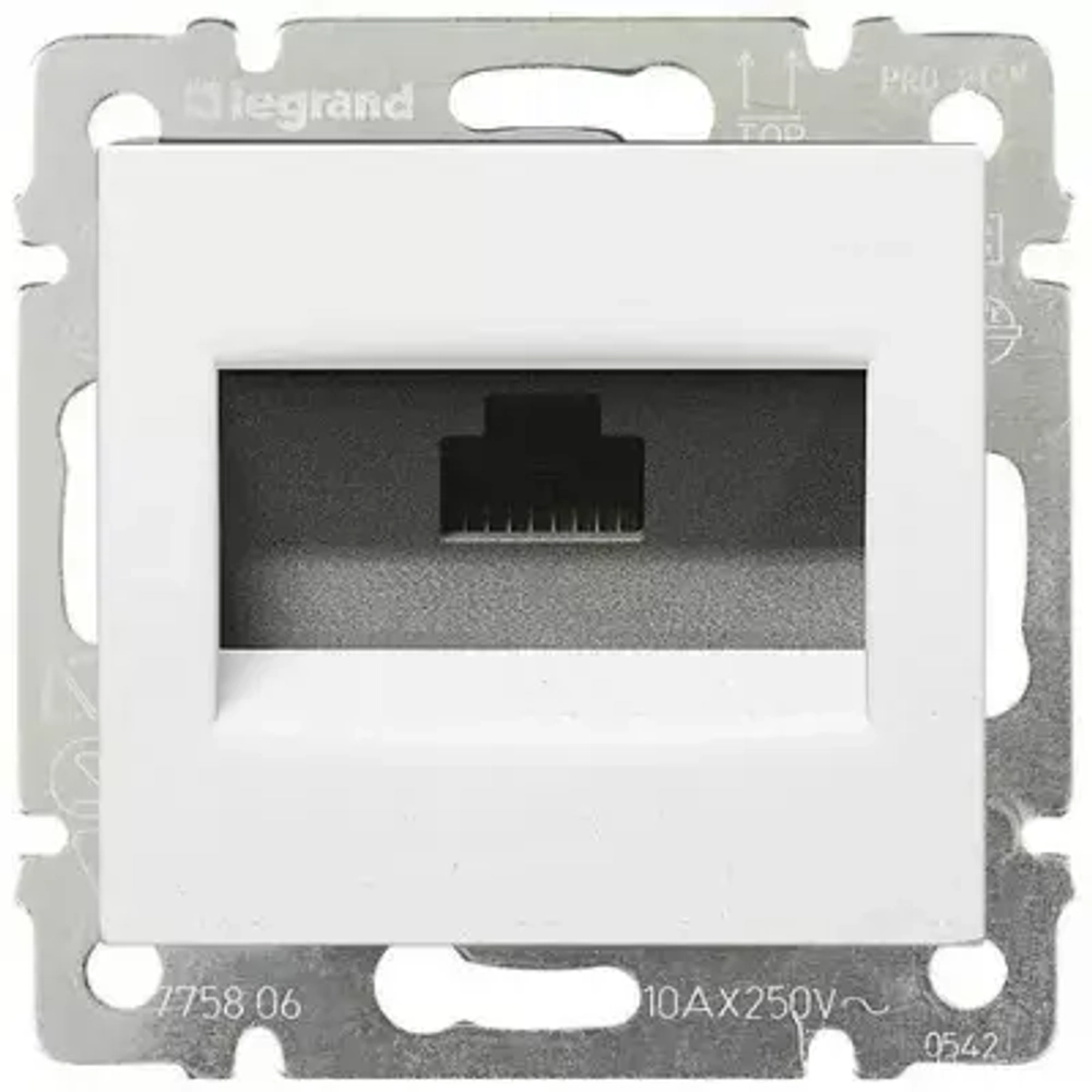 Розетка компьютерная RJ45 Legrand Valena 774238