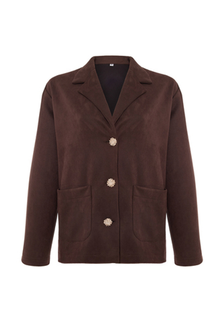 Блейзер замша