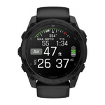 Спортивные часы Garmin tactix 8, 51 мм, AMOLED, чёрный нейлоновый ремешок, силиконовый ремешок цвета чёрный/«серая галька» Безель из титана, AMOLED-дисплей с сапфировым стеклом. Нейлоновый ремешок и силиконовый ремешок с классическими застёжками — на запя