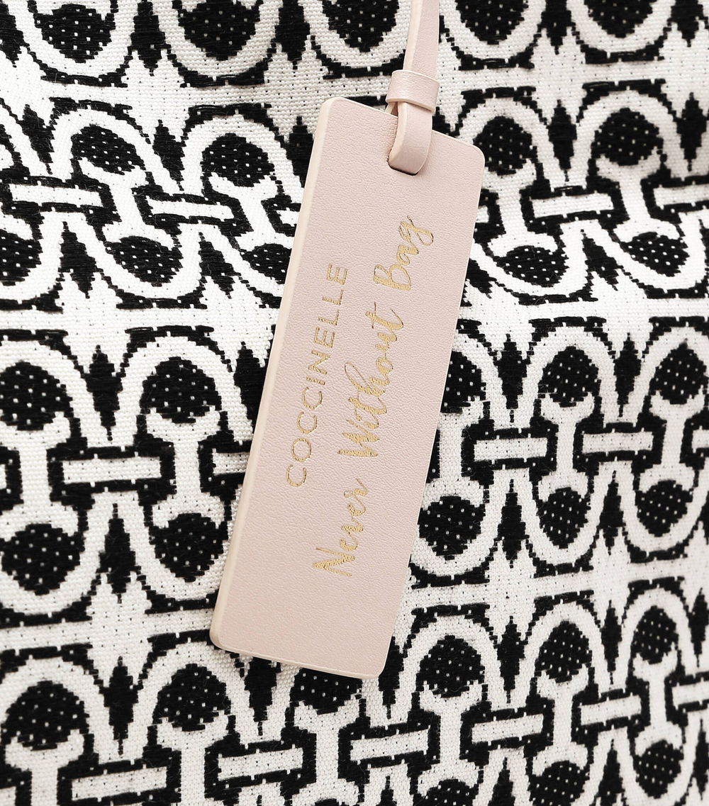 сумка-шопер jacquard Coccinelle - черный(E1 MBD 18 01 01)