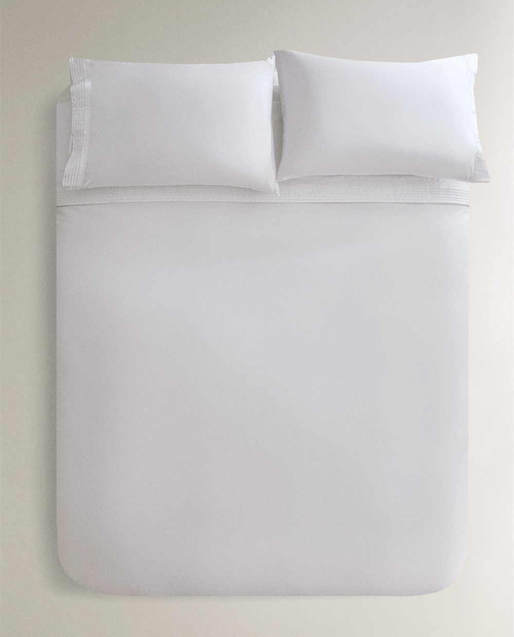 Пододеяльник Zara Home сатин, хлопок 100%, однотонный, 6114/088