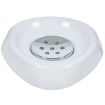 Набор для ванной 4 пр, SPE16922-1, белоснежный, стак,подс д/зуб щет,дозат д/мыла,мыл-ца, Y8-2736