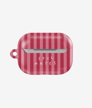 Кейс SOULMATES (розовый) для AirPods