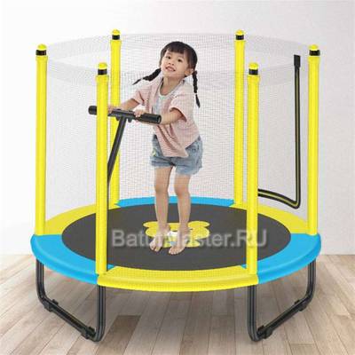 Батут с сеткой и с Т-образной ручкой, диаметр 5 фт