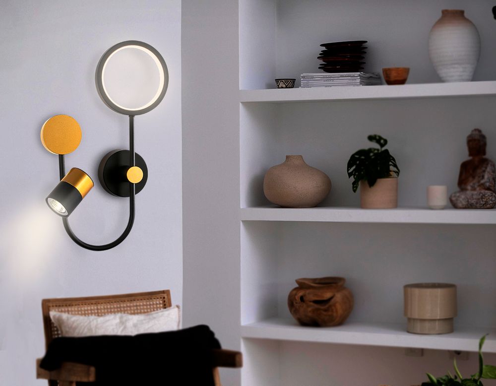 Ambrella Настенный светодиодный светильник со сменной лампой LineTech FL51602