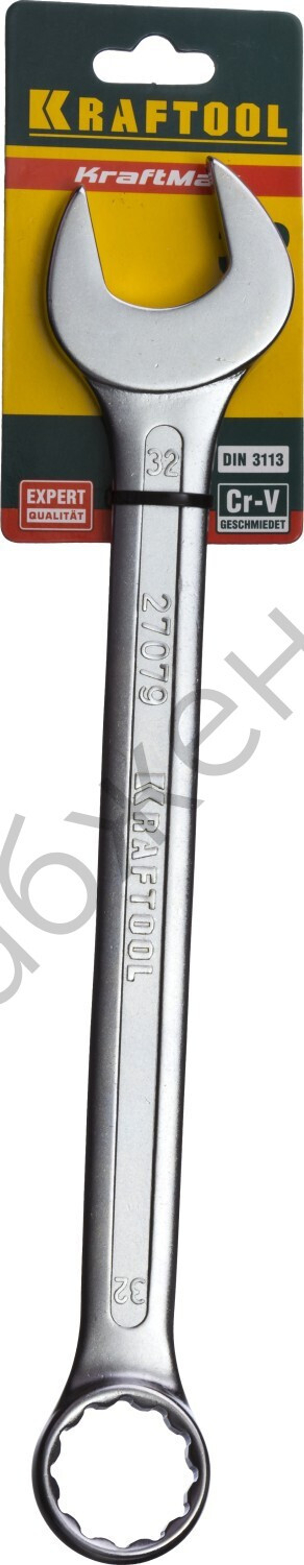 KRAFTOOL 32 мм, комбинированный гаечный ключ (27079-32)