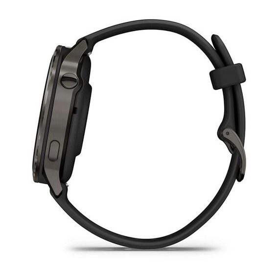 Garmin Venu 4 41 мм Slate with Black Silicone Band (010-03013-02)