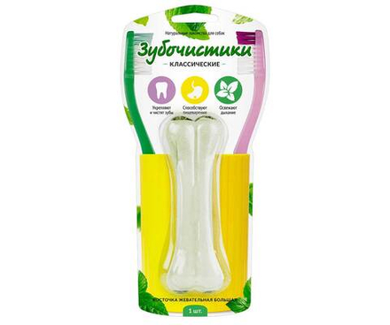 Деревенские Лакомства д/собак Зубочистики Косточки жевательные средние, 2шт (М)