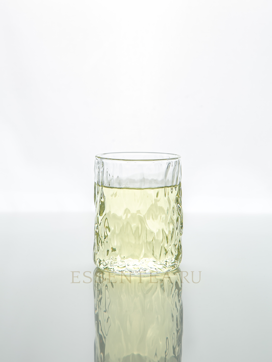 Чашка стеклянная "Нуо" с рифленым рисунком 250 мл