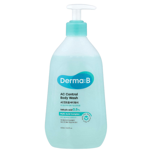 Derma:B, AC Control, гель для душа, 420 мл (14,2 жидк. унции)