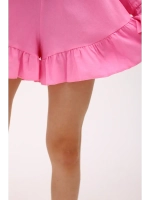 Костюм летний двойка с шортами и рубашкой