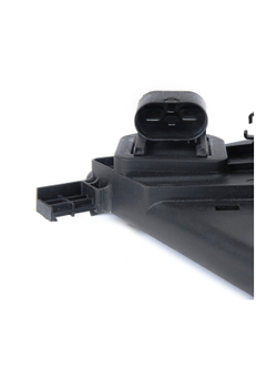 Вентилятор радиатора в сборе (с резистором) CHEVROLET Cruze/OPEL Astra J /с кожухом GANZ GIC06228