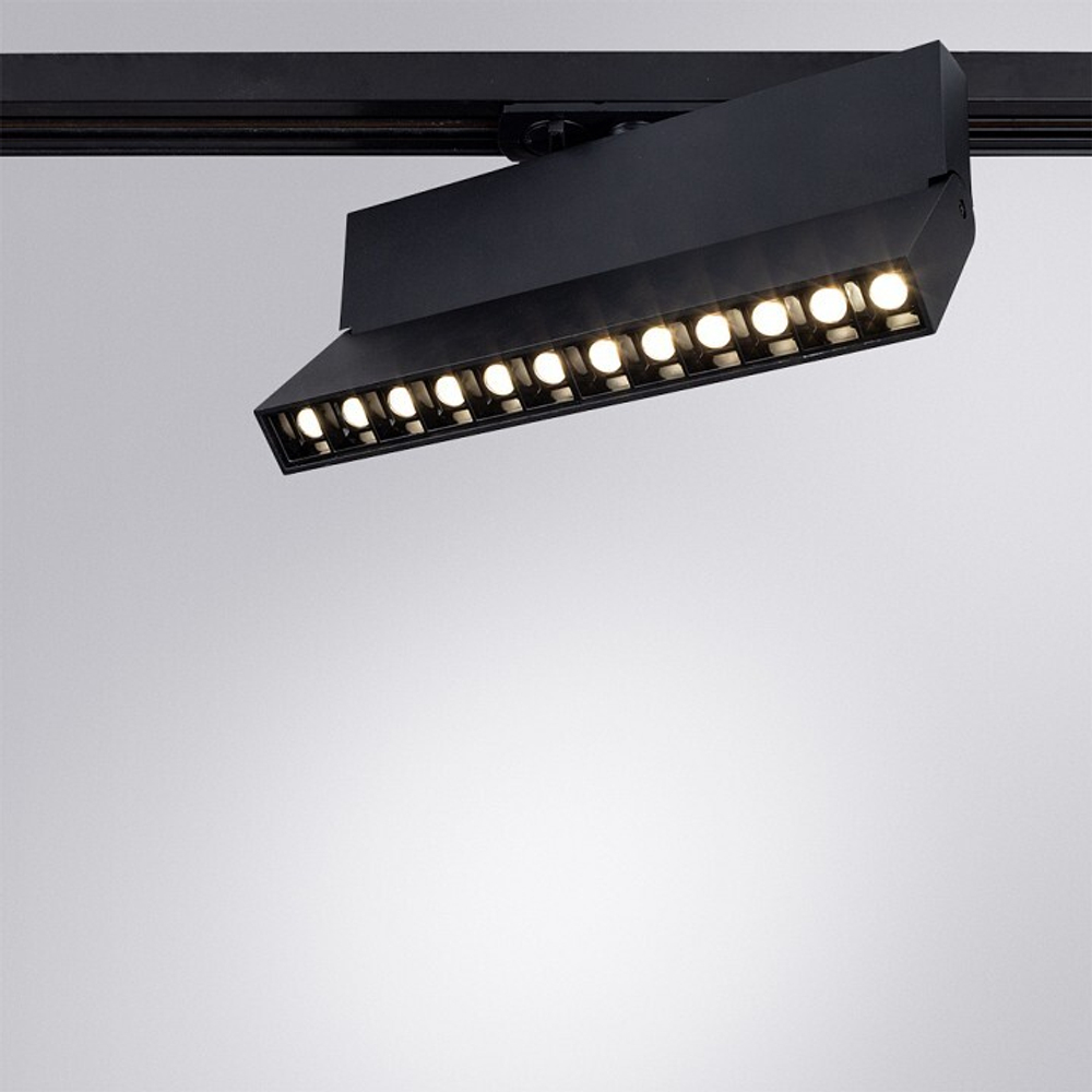 Трековый светильник Arte Lamp A4572PL-1BK