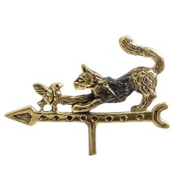 Народные промыслы AM-1414 Фигурка «Флюгер Кошка к башне» (латунь)