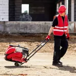 Виброплита бензиновая KEDASA MS90A‑4 - [83 кг / 13 кН / Honda GX160]