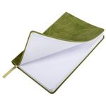 Ежедневник датированный 2023 А5 138x213 мм BRAUBERG "Foliage", под кожу, зеленый, 114103