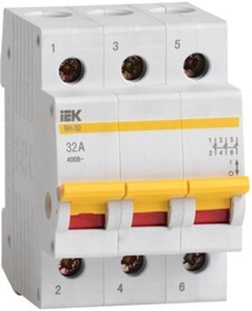 Выключатель нагрузки ВН-32 32А/3П