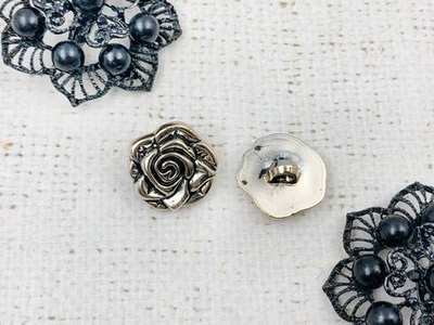 Пуговицы костюмные, d 2 см, золото