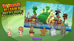 Worms Reloaded - Puzzle Pack (для ПК, цифровой код доступа)