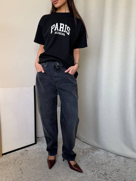 Хлопковая футболка Balenciaga, S