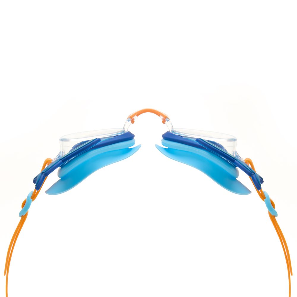 Очки детские для плав.TORRES Fun Kids, SW-32524BL, прозрач.линзы,синяя оправа, широкий рег.ремешок
