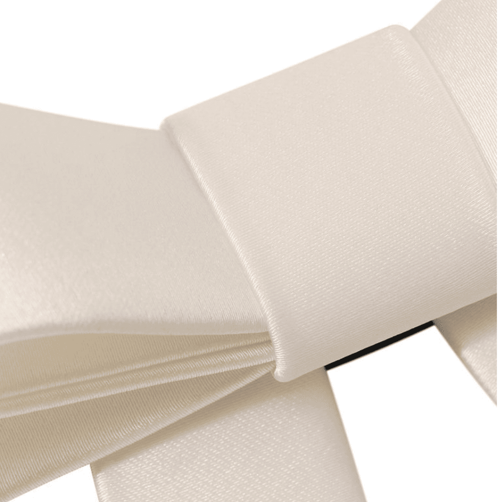 Белый бант "Мэри" XS