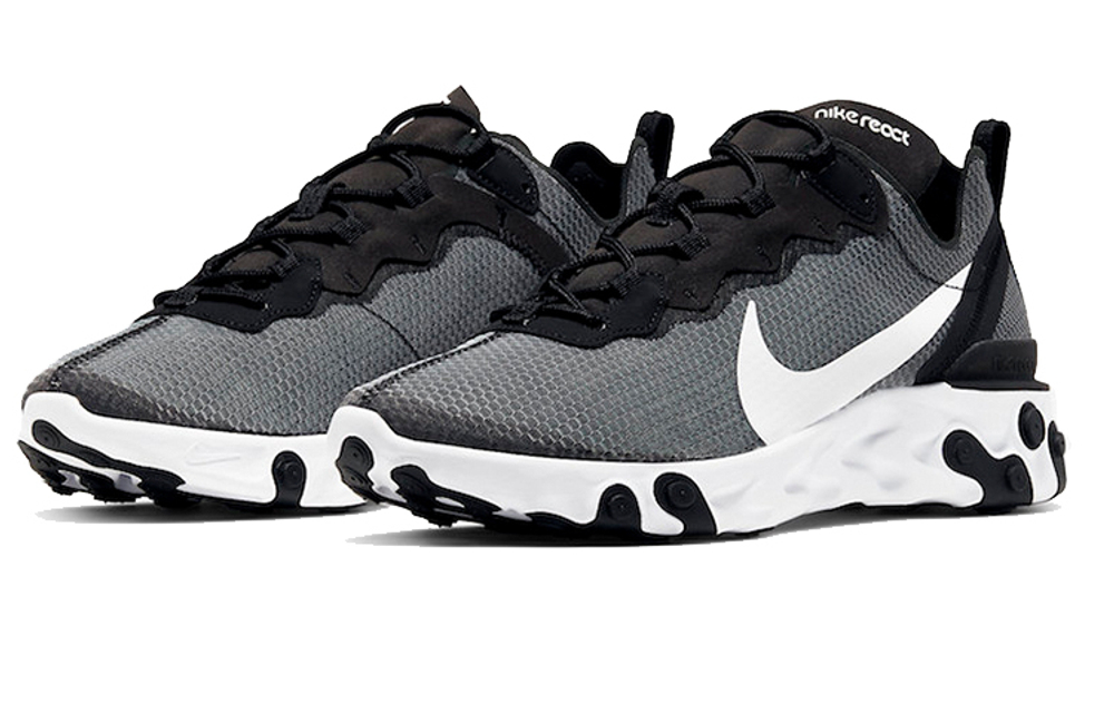 Кроссовки Nike React Element 55 Black White