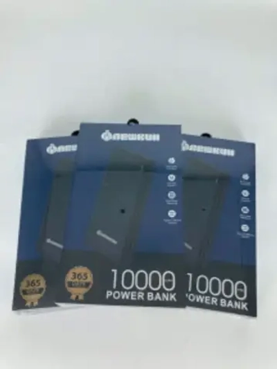 Внешний аккумулятор Флешкин 10000 mAh 2USB 2,1A Black