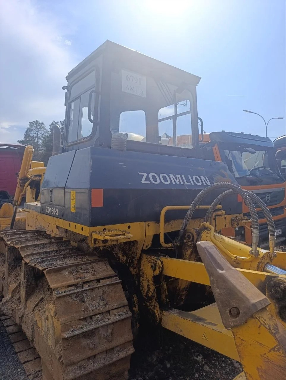 Zoomlion ZD160 Бульдозер ZD160-3 (Дизельный, 9,7 л, 178 л.с., АТ)