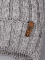 Шапка для мальчика осенняя на завязках