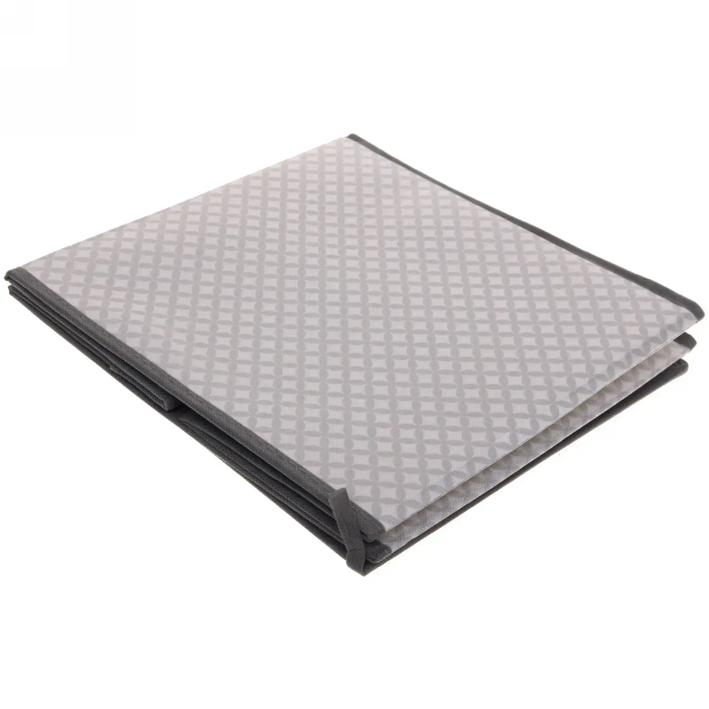 Короб - органайзер складной для хранения вещей «ЭКЛАТТ», цвет пыльно - серый, 28*28*28см