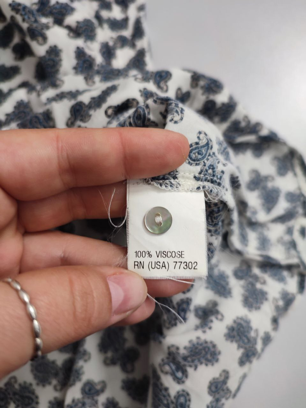 Блуза Zara из вискозы 44 размер