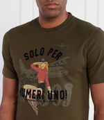 Футболка Aeronautica Militare - оливковый(TS2131J584)