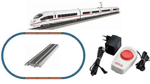 Стартовый набор «Скоростной поезд ICE 3» DB AG V, рельсы на подложке