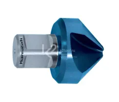 Зенковка Karnasch Ø25 мм с покрытием Blue-Tec, 90°, HSS-XE, Weldon 19, арт. 20.1195-025