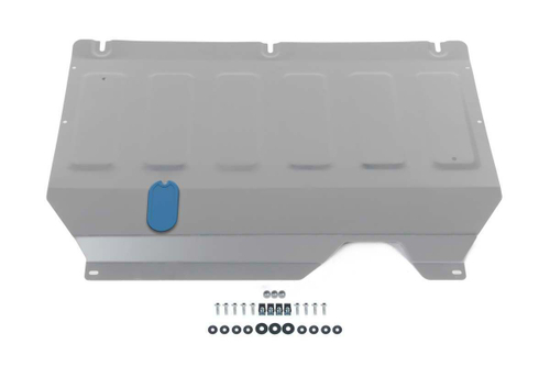 Защита картера и КПП Rival для Chery Arrizo 6 Pro 2022-н.в./Arrizo 7 2014-2016/Kaiyi E5 2021-н.в./Omoda S5 2022-н.в, алюминий 3 мм, с крепежом, штампованная, 333.0933.1